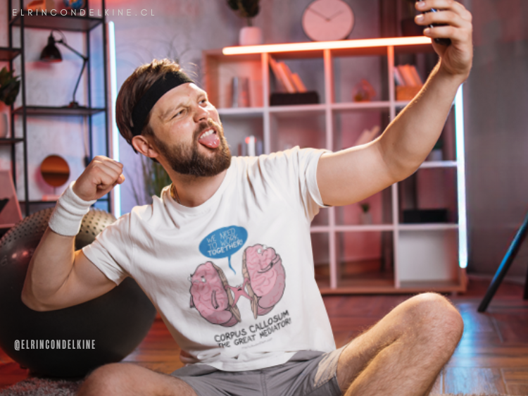 Polera “Corpus Callosum – The Great Mediator”